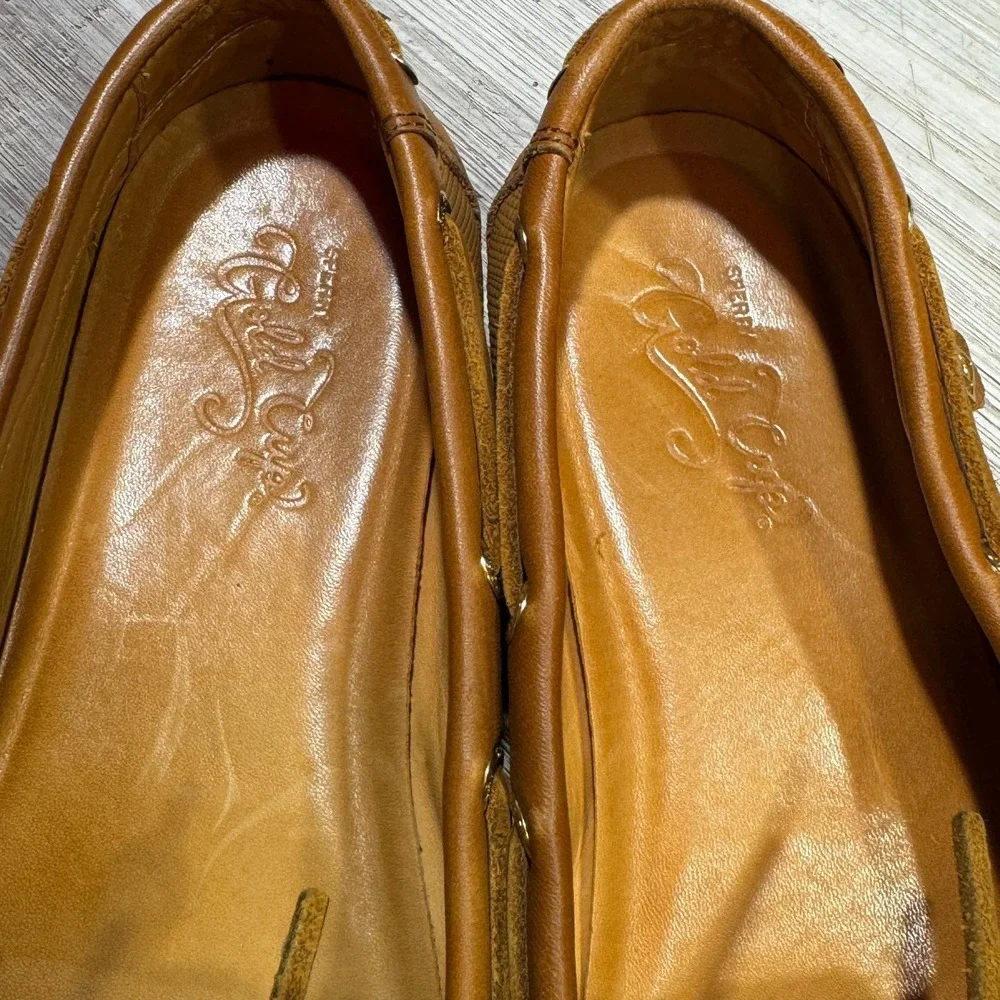 Sperry Gold Cup Goldfish Boat Shoe Womens 10 Leather Slip On Loafer 1 Eye